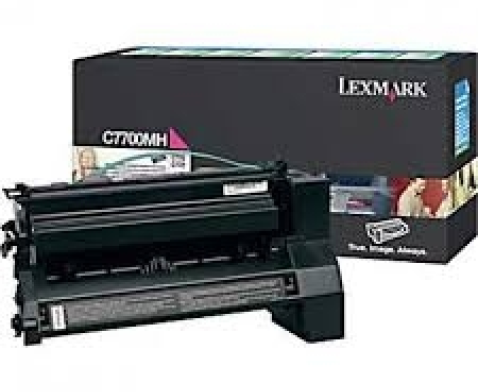 Lexmark C7700MH - Yüksek Kapasiteli Kırmızı Toner